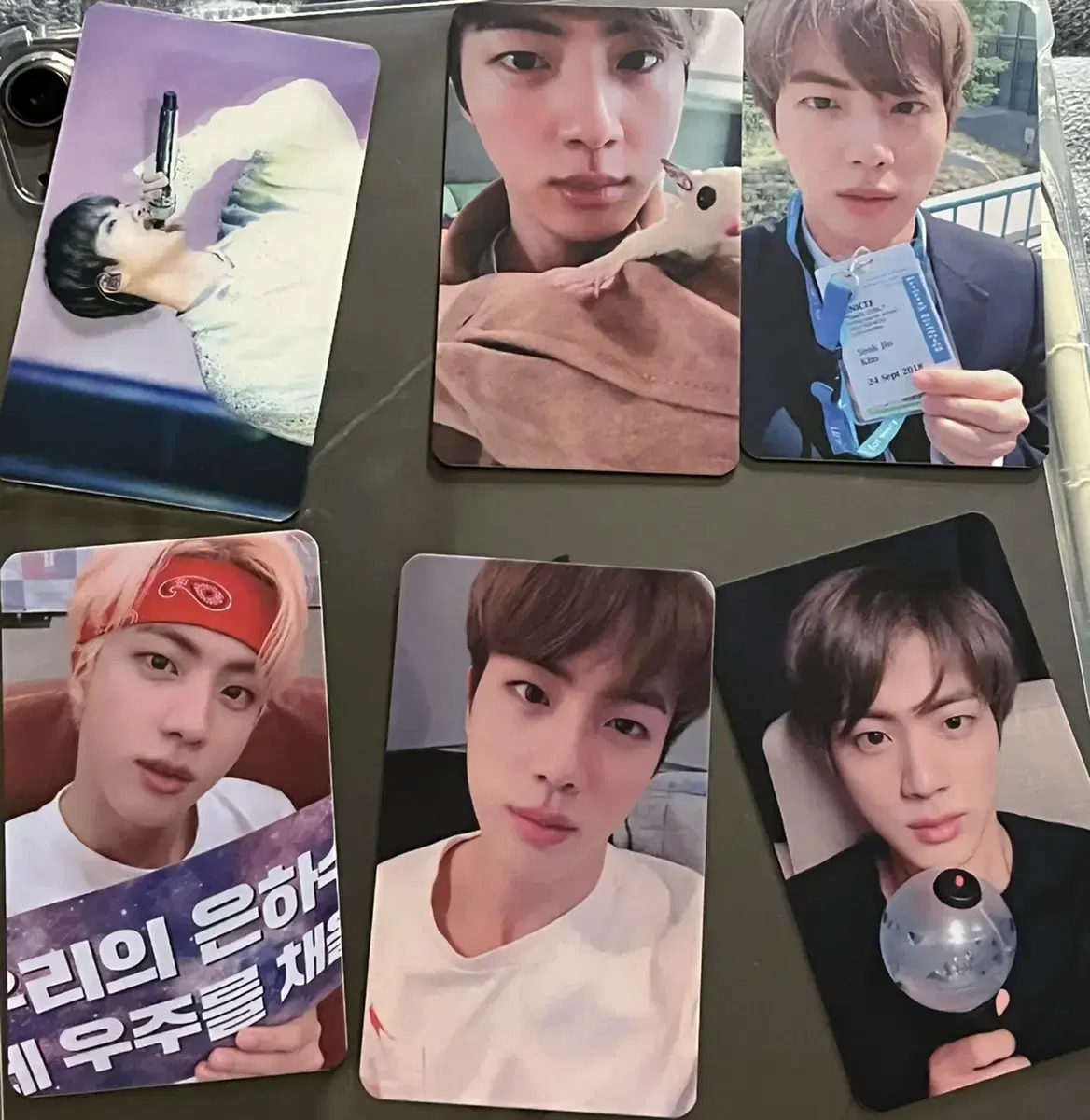 bts 방탄 진 석진 포카